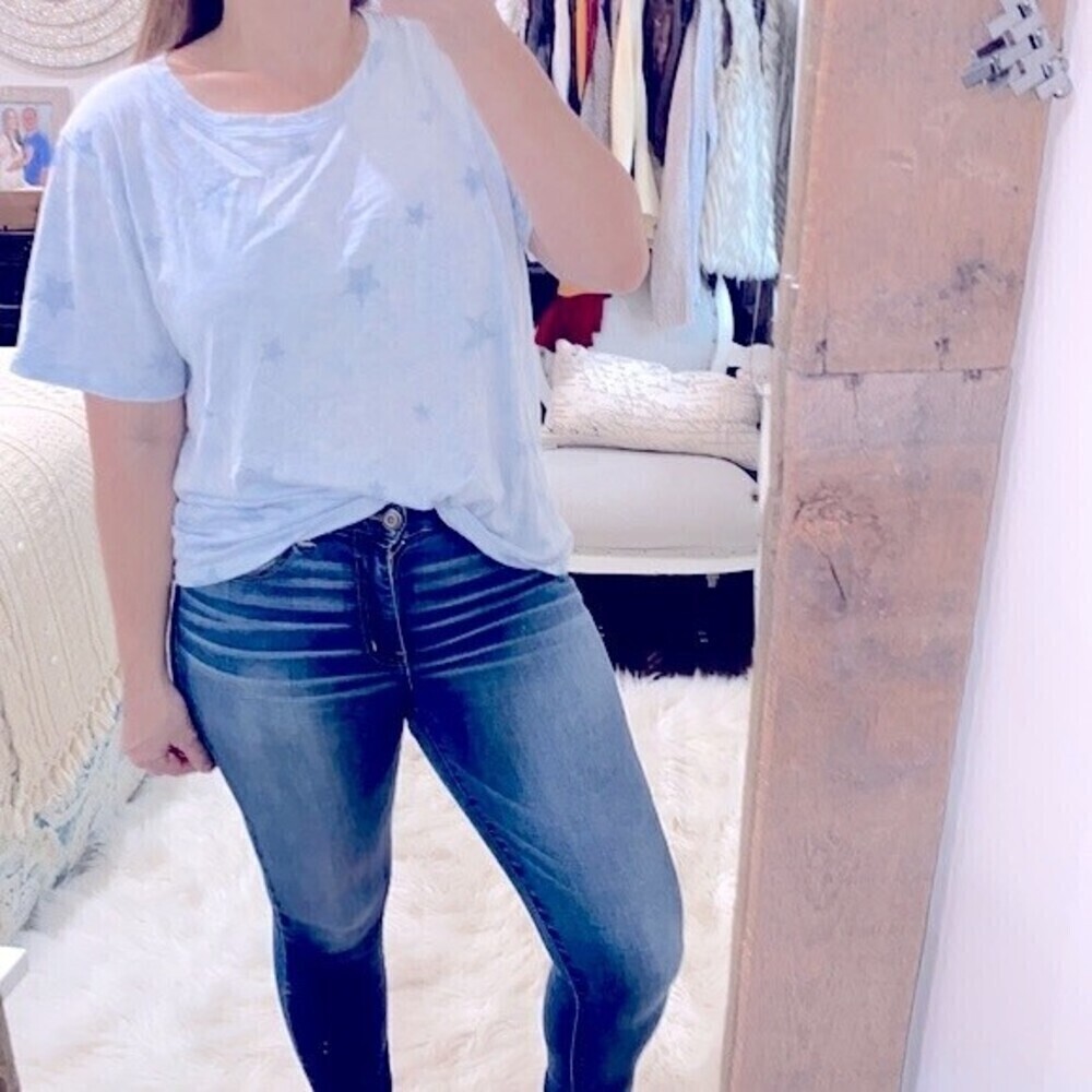 Splendid blue star top size XXlarge